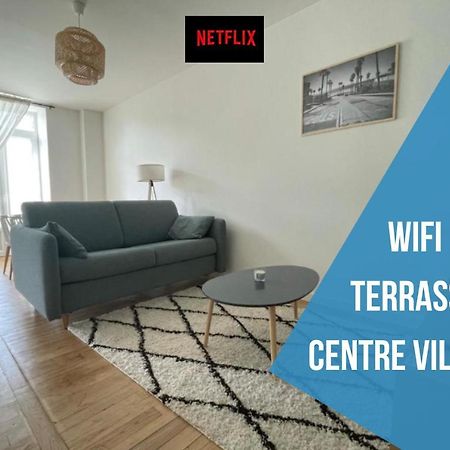 Superbe T2 Neuf Centre Ville Wifi Terrasse Netflix ペリグー エクステリア 写真